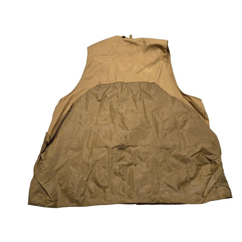 Vintage Chief Hunting‎ Utility Vest Canvas Multi Pocket Size M